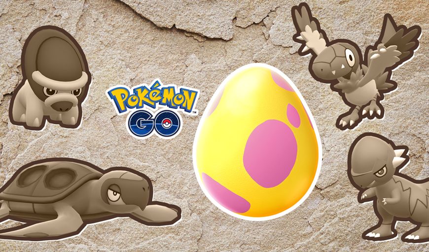 Fossil Pokémon now hatching from eggs in GO