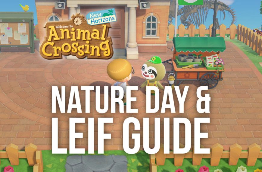 Animal Crossing: New Horizons Nature Day & Leif's Shrub Guide