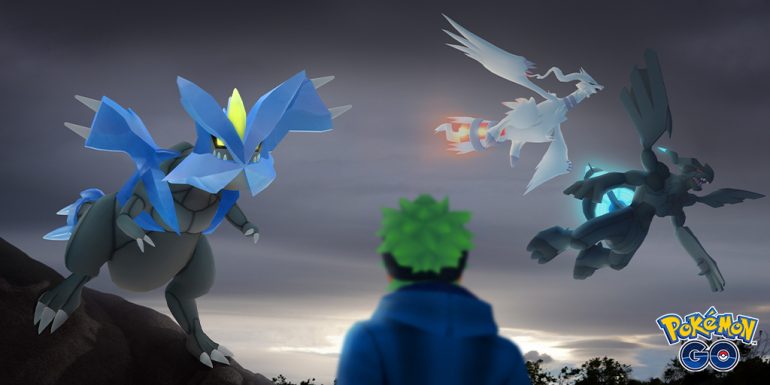 Reshiram, Zekrom and Kyurem coming to Pokémon GO