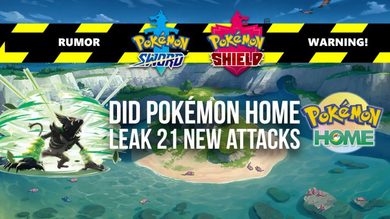 RUMOR: Pokémon HOME update leaks new moves from DLC
