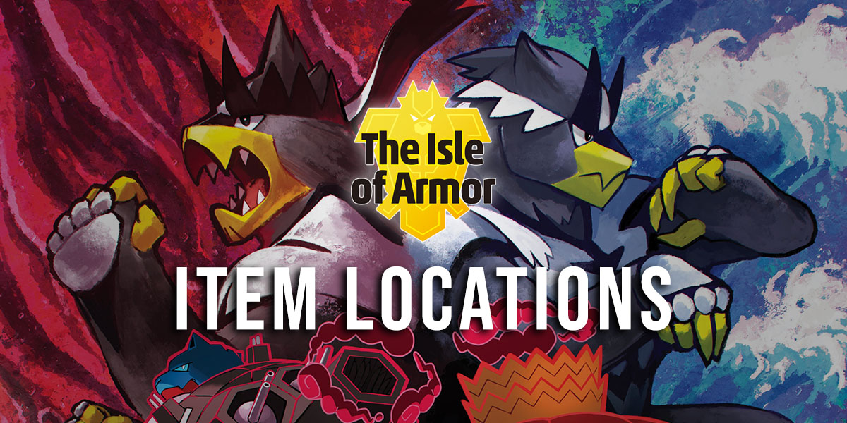 Item locations in the Isle of Armor