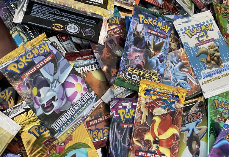 Pokémon YouTuber opens booster from every English TCG release