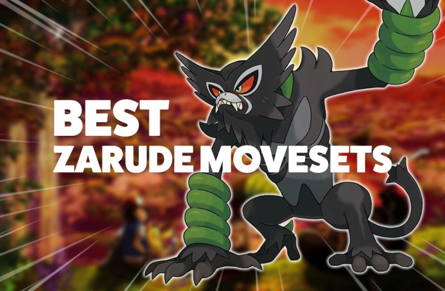 Movesets for the Mythical Pokémon Zarude