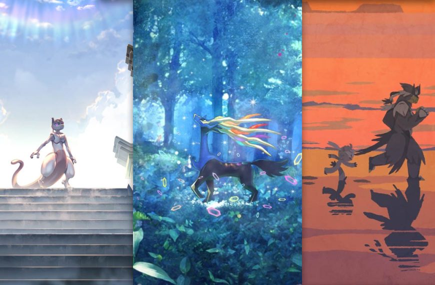 Gorgeous mobile wallpapers of Legendary Pokémon