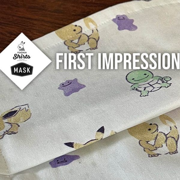 First impressions of Original Stitch’s Pokémon Masks