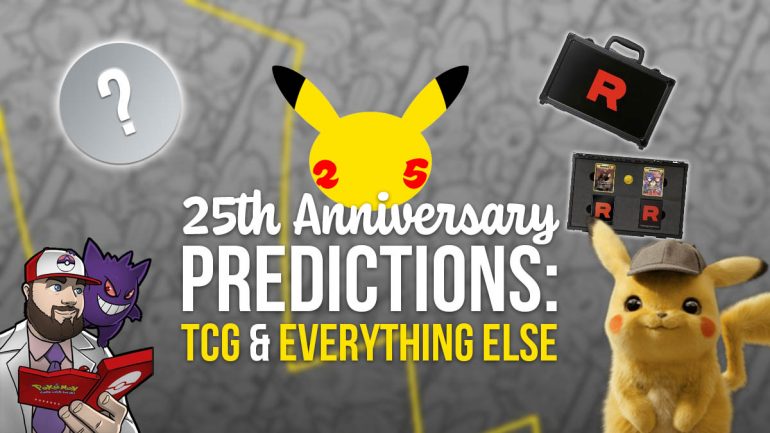 Pokémon 25th anniversary predictions: TCG and all the rest