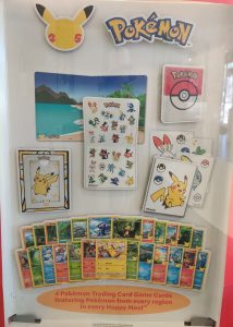 Pokemon 25th Anniversary McDonalds Happy Meal Promo Stickers Set of 2 Sheets 