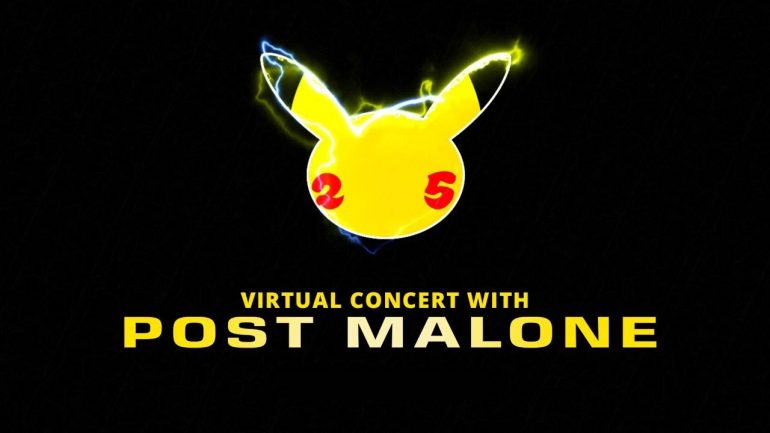 Watch the Pokémon virtual concert with Post Malone live