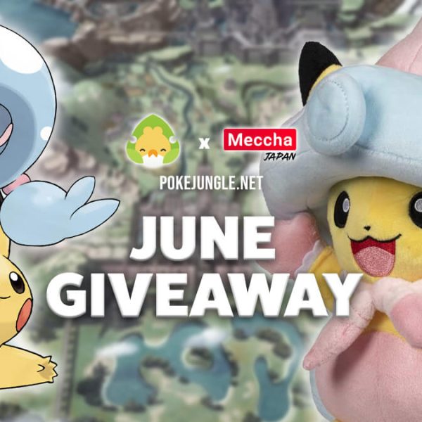 June 2021 Giveaway: Hattrem Pikachu plushie