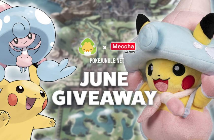 June 2021 Giveaway: Hattrem Pikachu plushie