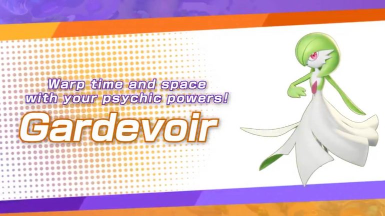 Gardevoir coming to Pokémon UNITE