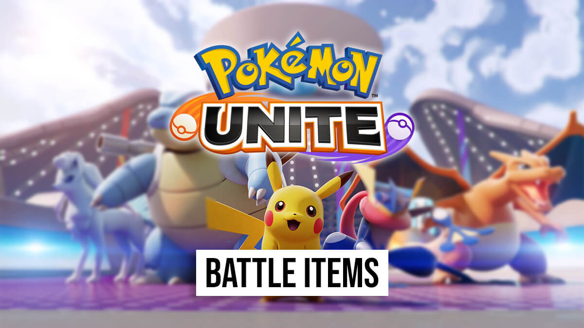 List of battle items in Pokémon UNITE