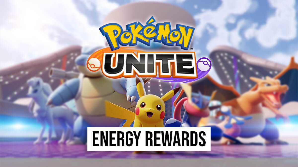 Energy rewards and their rates in Pokémon UNITE