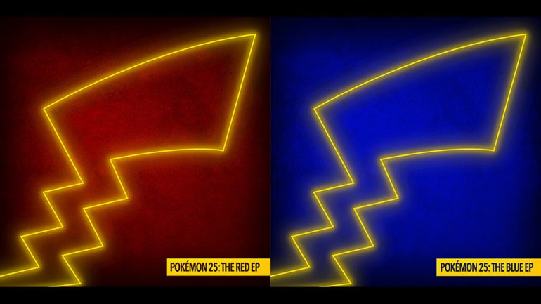 Pokémon 25th anniversary Red EP and Blue EP details