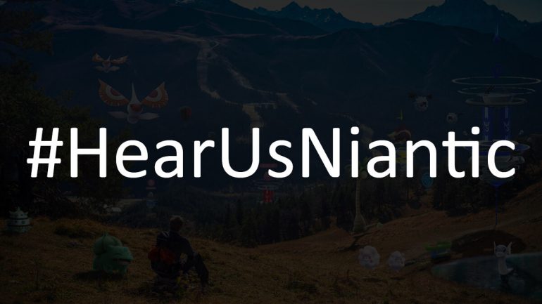 Pokémon GO players ask for acknowledgment from developer Niantic