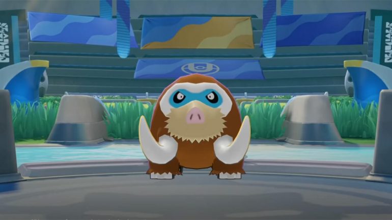 Mamoswine is about to make its debut in Pokémon UNITE