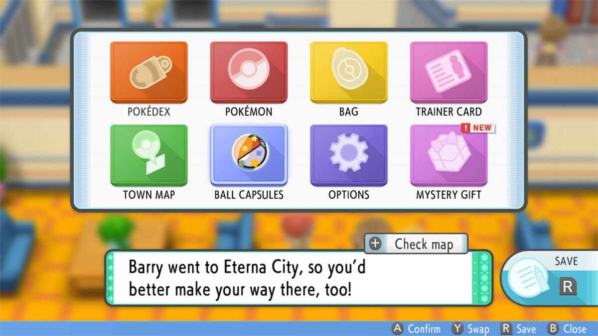 Unlocking Mystery Gift early in Pokémon Brilliant Diamond & Shining Pearl