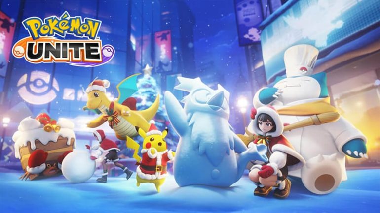 Pokémon UNITE announces holiday event, Dragonite