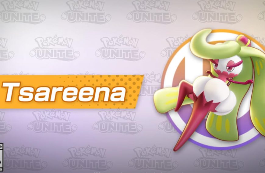 Tsareena joins Pokémon UNITE on December 9