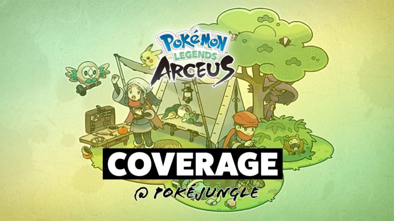 Pokémon Legends: Arceus updated to version 1.0.2