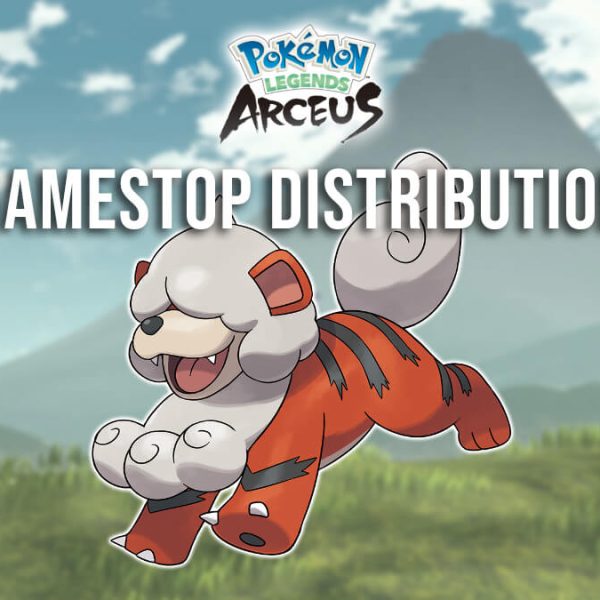 Hisuian Growlithe event coming to GameStop