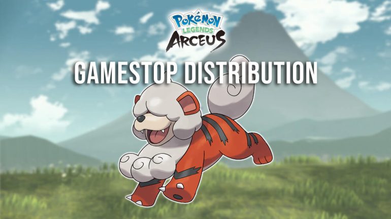 Hisuian Growlithe event coming to GameStop