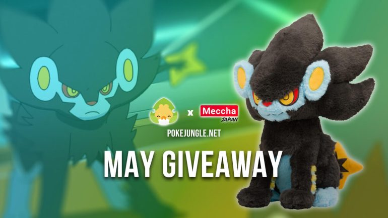 May 2022 Giveaway: Luxray plushie