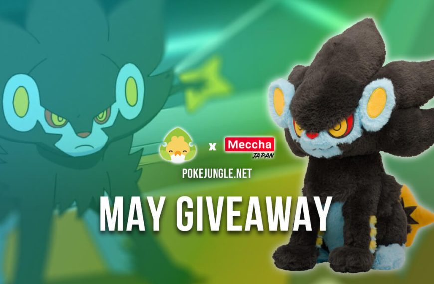 May 2022 Giveaway: Luxray plushie