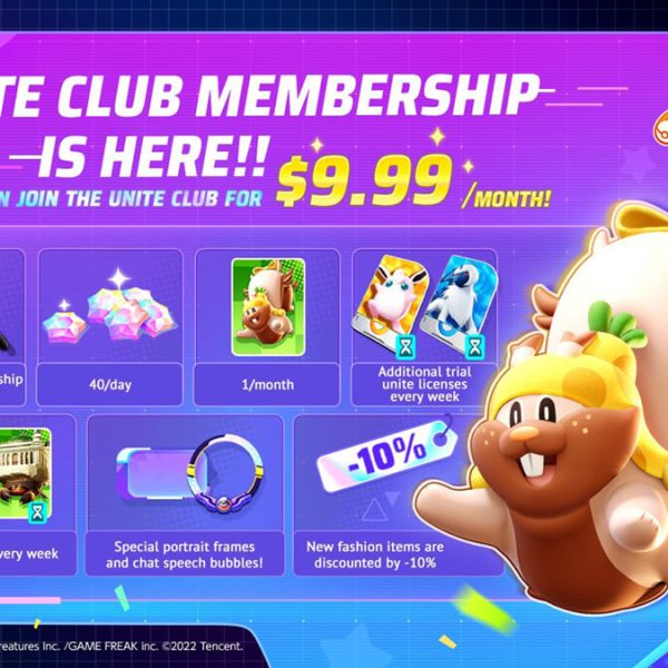 Pokémon UNITE Club membership benefits