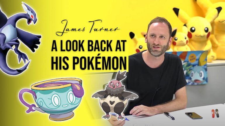 Looking back at James Turner’s Pokémon designs