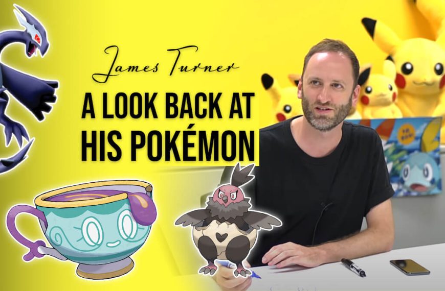 Looking back at James Turner’s Pokémon designs