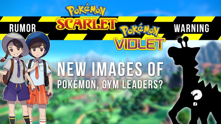 RUMOR: Images of Gym Leaders, Rival and new Pokémon in Scarlet & Violet?