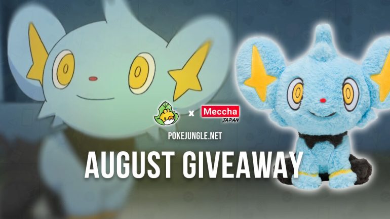 August 2022 Giveaway: Win a Shinx plushie!