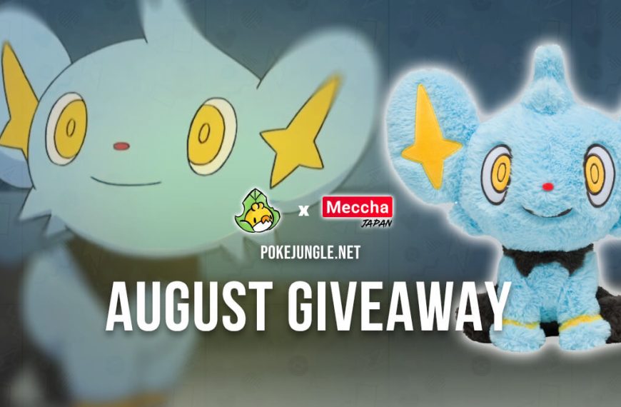 August 2022 Giveaway: Win a Shinx plushie!