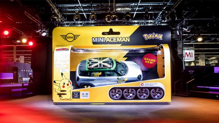 A MINI x Pokémon concept car teased at Gamescom