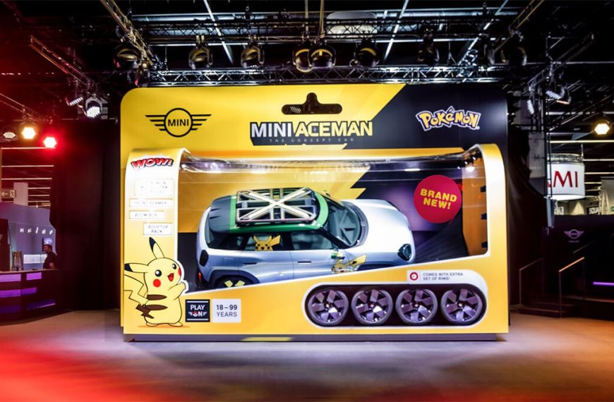 A MINI x Pokémon concept car teased at Gamescom
