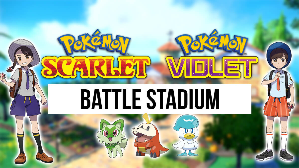 Description of the online battle options found in the Battle Stadium of Pokémon Scarlet and Violet