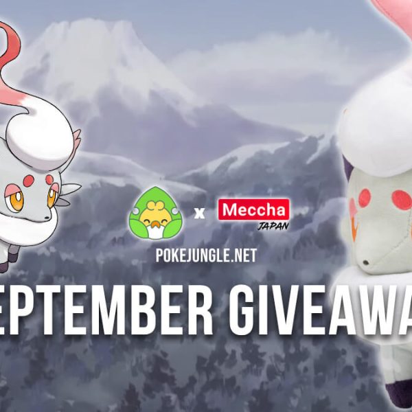 September 2022 Giveaway: Win a Hisuian Zorua plushie!