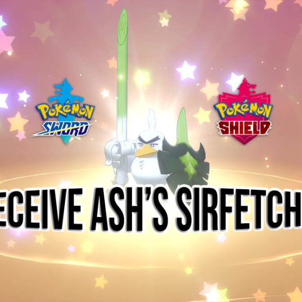 Receive Ash’s Sirfetch’d Mystery Gift in Pokémon Sword & Shield