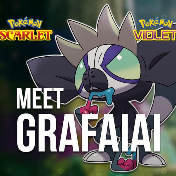 Meet Grafaiai, a new Pokémon from Scarlet & Violet