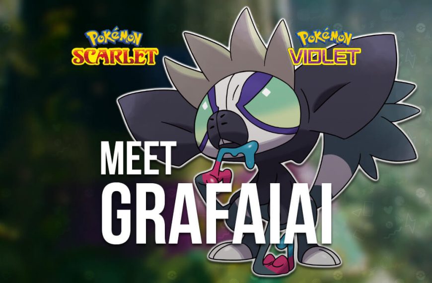 Meet Grafaiai, a new Pokémon from Scarlet & Violet