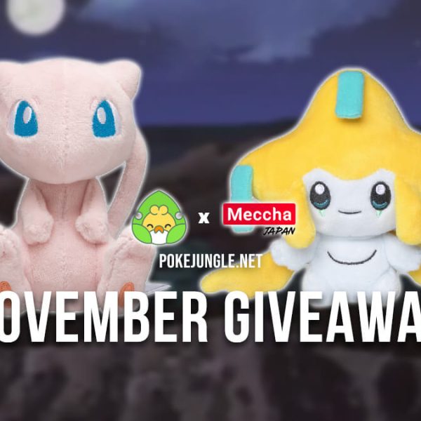 November 2022 Giveaway: Win Mew & Jirachi plushies!