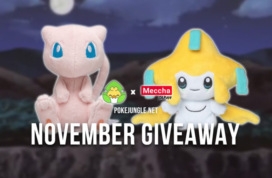 November 2022 Giveaway: Win Mew & Jirachi plushies!