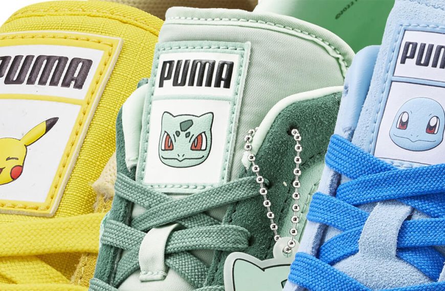 PUMA unveils new Pokémon sneakers