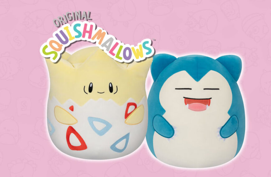 Togepi and Snorlax Pokémon Squishmallows revealed