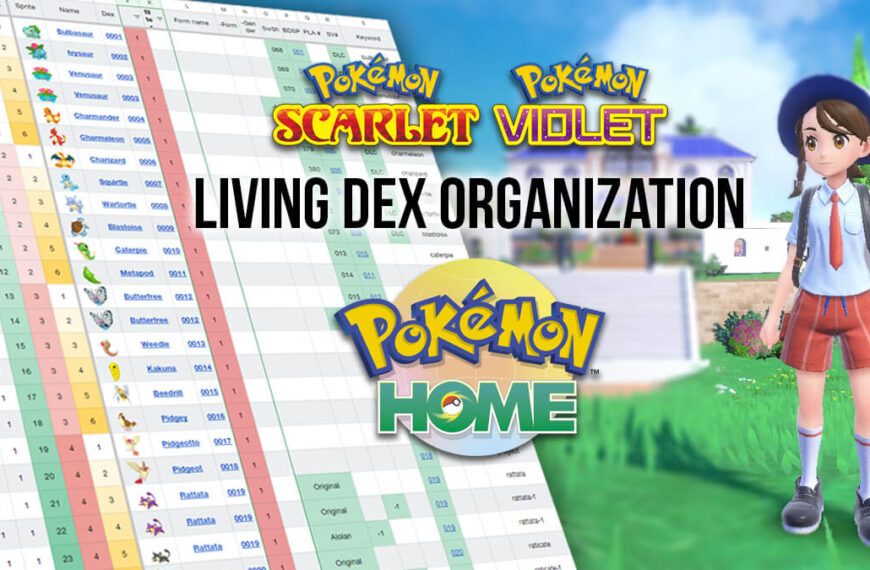 Pokémon Home Living Dex Guide
