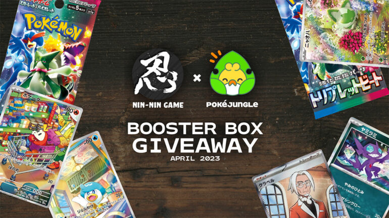 April Giveaway 1: Entire Pokémon TCG Scarlet & Violet Triple Beat booster box from Japan!