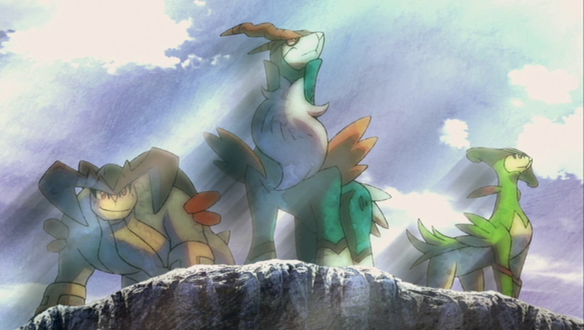 Entei and Raikou join Suicune with dinosaur Paradox versions in this  Pokémon Scarlet and Violet fan art