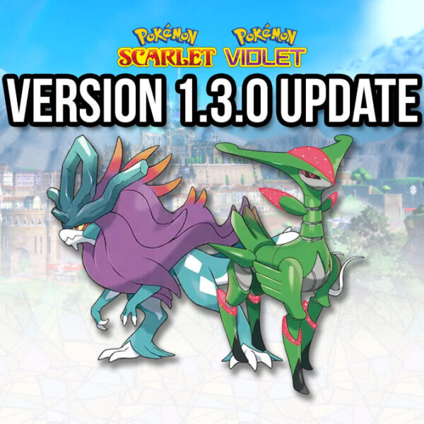 New 1.3.0 update available for Pokémon Scarlet & Violet