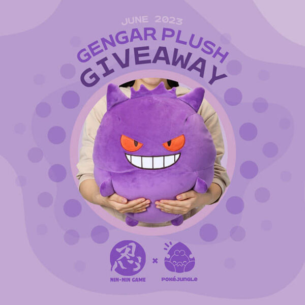 June Giveaway: Win a Gengar plushie!